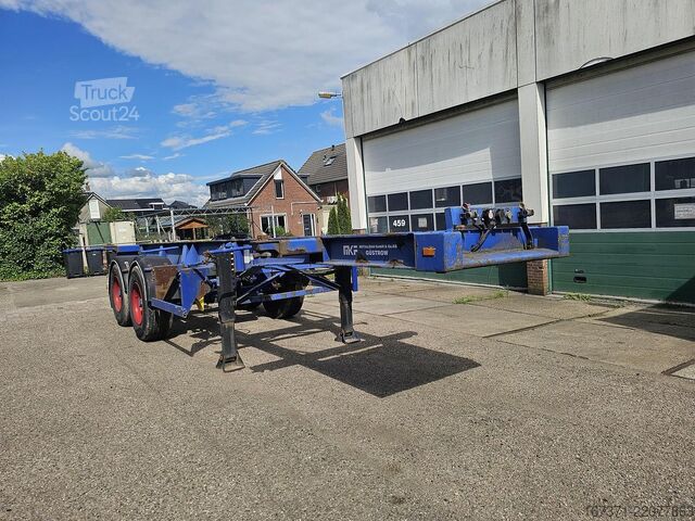 Transport av containere MKF METALLBAU CS 20 -20 FOOT- CONTAINER CHASSIS -HEAVY DUTY- ...