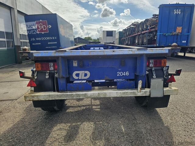 Transport av containere MKF METALLBAU CS 20 -20 FOOT- CONTAINER CHASSIS -HEAVY DUTY- ...