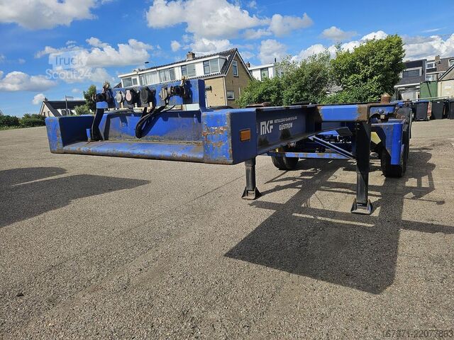 Transport av containere MKF METALLBAU CS 20 -20 FOOT- CONTAINER CHASSIS -HEAVY DUTY- ...