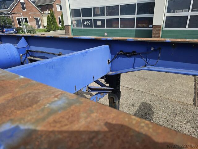 Transport av containere MKF METALLBAU CS 20 -20 FOOT- CONTAINER CHASSIS -HEAVY DUTY- ...