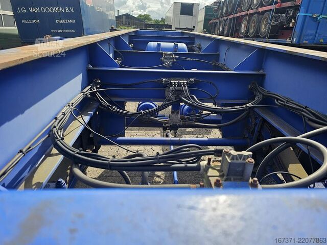 Transport av containere MKF METALLBAU CS 20 -20 FOOT- CONTAINER CHASSIS -HEAVY DUTY- ...