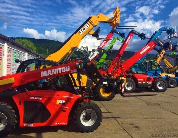 Teleskopický nakladač Manitou MT 625 H COMFORT 75K ST5 TURBO 4x4x4 *6m
