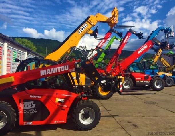 Manipulador telescópico Manitou MT 625 H COMFORT 75K ST5 TURBO 4x4x4 *6m