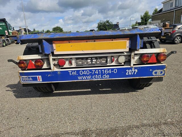 Containervervoer KRONE F.ATL 20-BPW DRUM-STEEL SPRINGS.