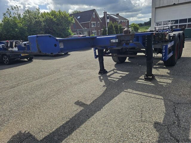 Containervervoer KRONE F.ATL 20-BPW DRUM-STEEL SPRINGS.