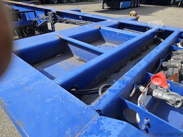 Containervervoer KRONE F.ATL 20-BPW DRUM-STEEL SPRINGS.