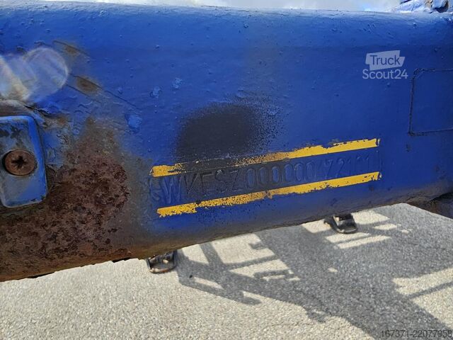 Containervervoer KRONE F.ATL 20-BPW DRUM-STEEL SPRINGS.