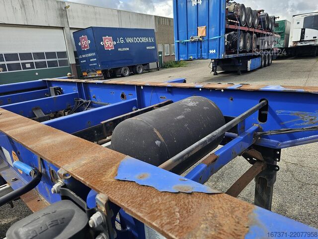 Containervervoer KRONE F.ATL 20-BPW DRUM-STEEL SPRINGS.