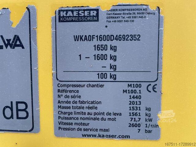 Kompresor Kaeser M 100 - N
