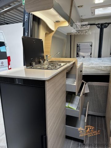 Obytný vůz FORSTER Livin Up Pro FV541 HBL Combi4Gas Travel Line PDC