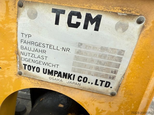 Frontlastare truck TCM FD 40 Z6/ 4.0