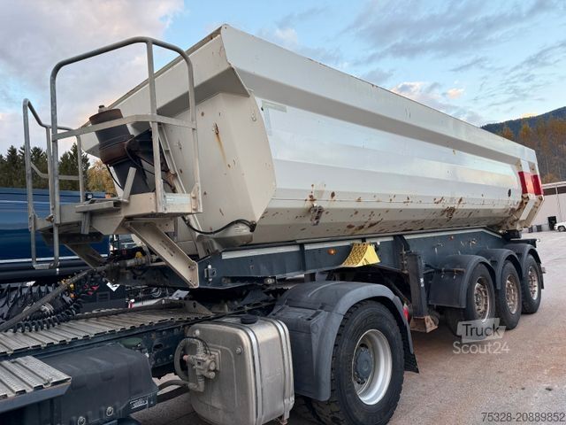 Standardowy ciągnik siodłowy MAN TGS 18.460 4X4 H Pritarder + Auflieger Schwarzmü