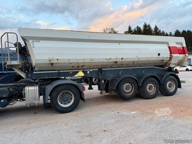 Standardowy ciągnik siodłowy MAN TGS 18.460 4X4 H Pritarder + Auflieger Schwarzmü