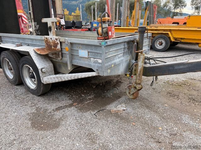 Reboque com plataforma rebaixada PONGRATZ WA 350 TD Tieflader Rampen 3540Kg Nutzlast