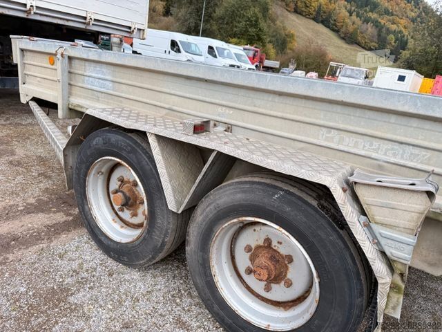 Reboque com plataforma rebaixada PONGRATZ WA 350 TD Tieflader Rampen 3680Kg Nutzlast