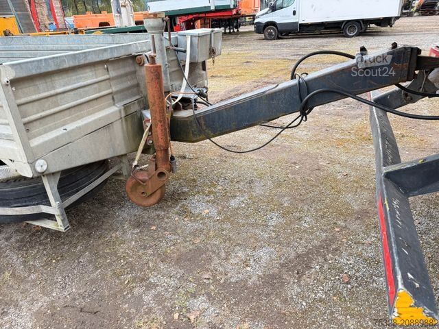 Reboque com plataforma rebaixada PONGRATZ WA 350 TD Tieflader Rampen 3680Kg Nutzlast