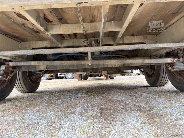 Reboque com plataforma rebaixada PONGRATZ WA 350 TD Tieflader Rampen 3680Kg Nutzlast