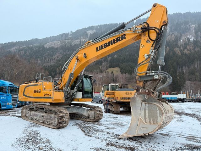 Excavator pe şenile LIEBHERR R 946 LC Schnellwechsler 2x Löffel + Reißzahn