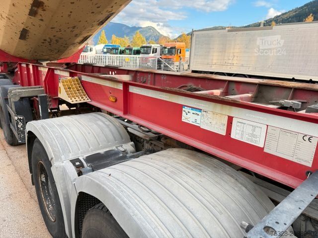 Standardowy ciągnik siodłowy MERCEDES-BENZ Actros 2655 V8 MP3 6X4 BL + Auflieger Schwarzmül