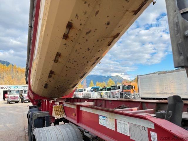 Standardowy ciągnik siodłowy MERCEDES-BENZ Actros 2655 V8 MP3 6X4 BL + Auflieger Schwarzmül