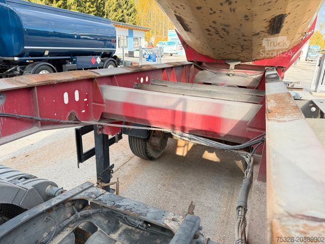 Standardowy ciągnik siodłowy MERCEDES-BENZ Actros 2655 V8 MP3 6X4 BL + Auflieger Schwarzmül