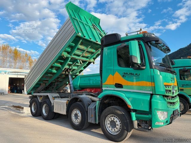 Autocarro ribaltabile MERCEDES-BENZ Arocs 4145 8X4 BB Retarder Meiller Bordmatik