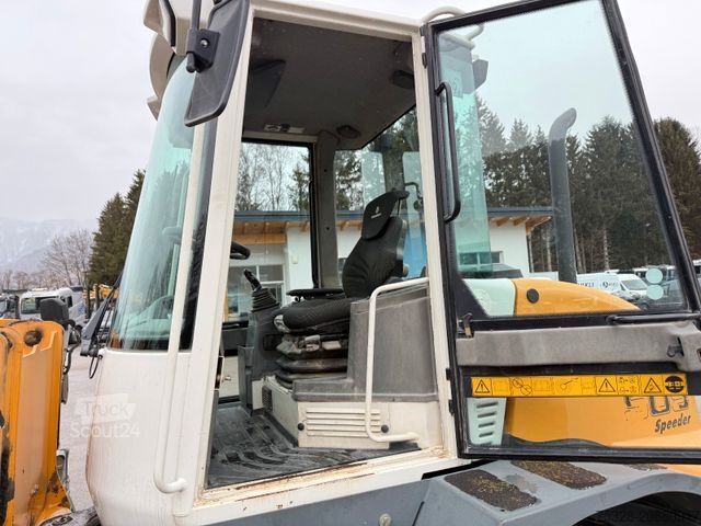 Tekerlekli yükleyici LIEBHERR L 509 Speeder Schnellwechsler Schaufel + Gabel