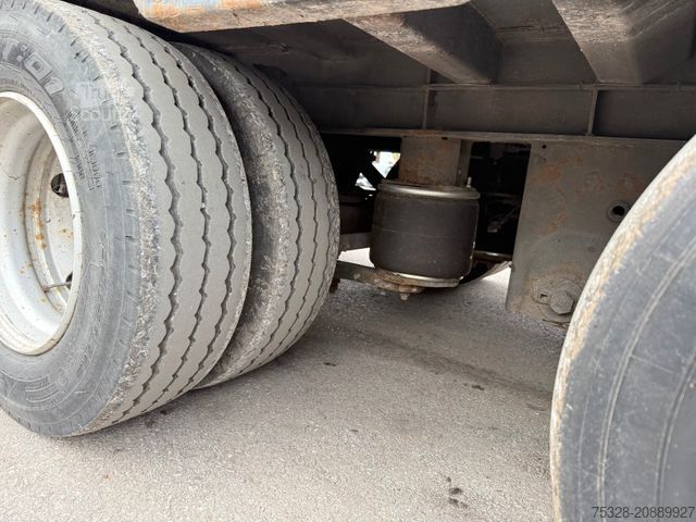 Tieflader-Sattelauflieger  EMPL STUA 48.6 hydr. Rampen Nato 2x Lenkachse