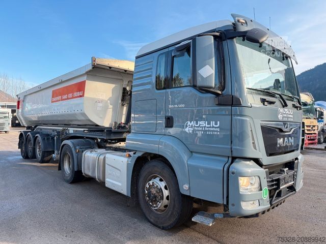 Standardowy ciągnik siodłowy MAN TGS 18.500 4X4 H Pritarder + Schwarzmüller Alu