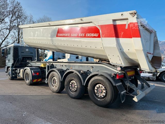 Standardowy ciągnik siodłowy MAN TGS 18.500 4X4 H Pritarder + Schwarzmüller Alu