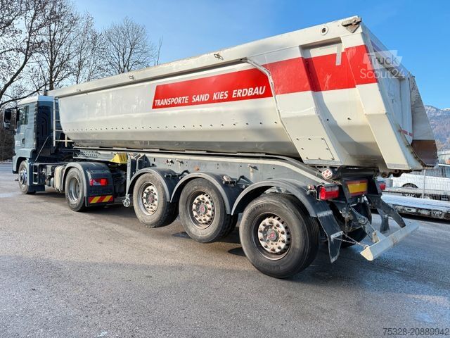 Standardowy ciągnik siodłowy MAN TGS 18.500 4X4 H Pritarder + Schwarzmüller Alu