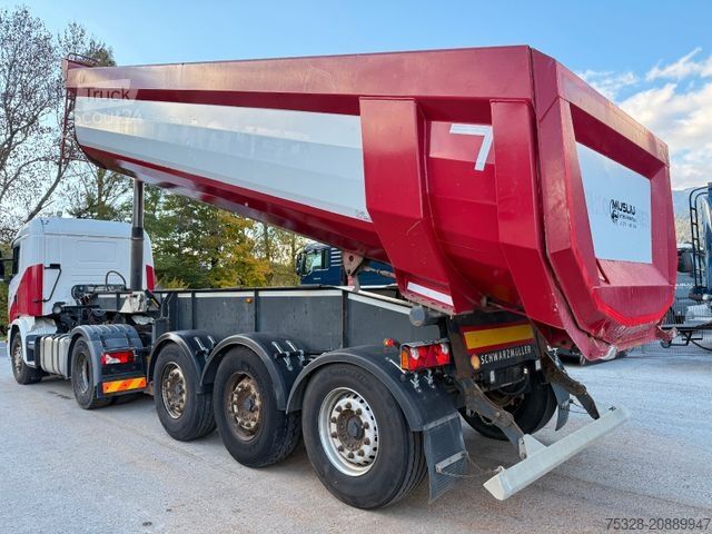 Standardowy ciągnik siodłowy SCANIA G450 4X2 BL Auflieger Schwarzmüller 24m³ Hardox