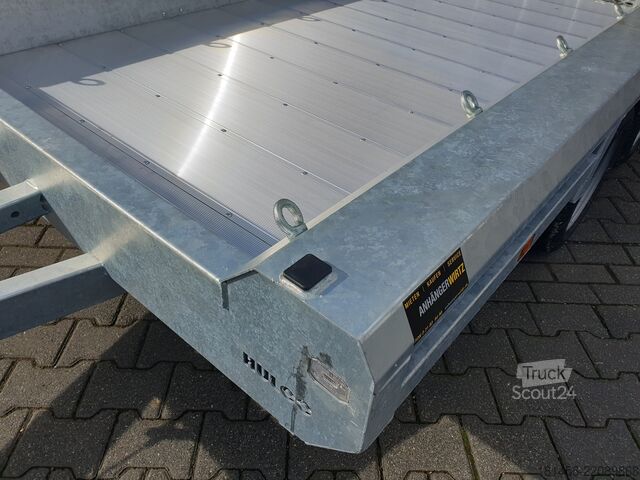 Remorcă pentru mașini de construcții Anssems HULCO Terrax 3500 2 Laderampe Aluboden 2770kg Nutzlast von ANHÄNGERWIRTZ direkt online
