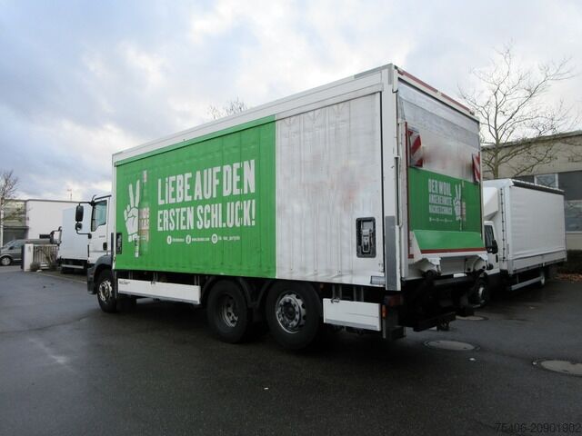 LKW mit Pritsche & Plane man TGM 26.340 6x2 LL Getränke LBW AHK