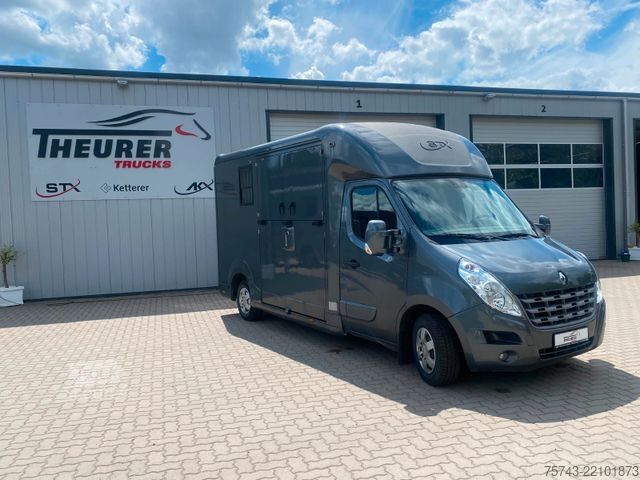 Przyczepa do przewozu bydła RENAULT Master STX 3 Sitzer  Automatik Haras / Hengste
