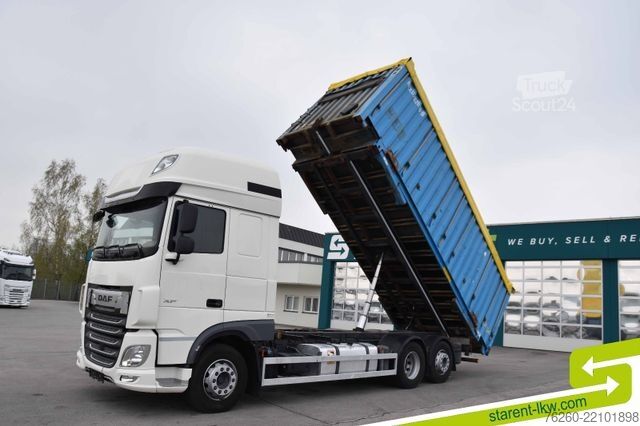 Kipper LKW DAF XF 480 6x2 Kipp-WAB SSC Retarder Standklima