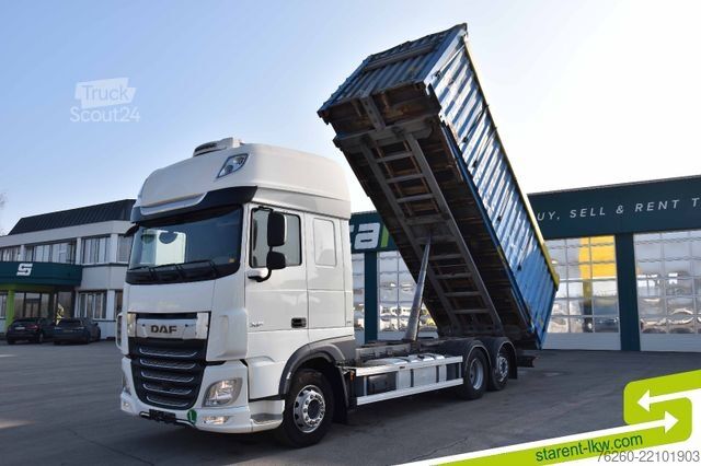 LKW-Fahrgestell DAF XF 480 6x2 Kipp-WAB SSC Retarder Standklima