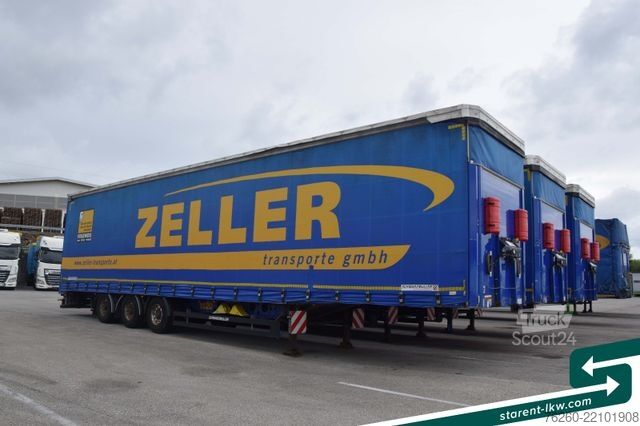 Atvira puspriekabė su tentu SCHWARZMÜLLER Megatrailer Coil Verbreiterbar BPW Hubdach