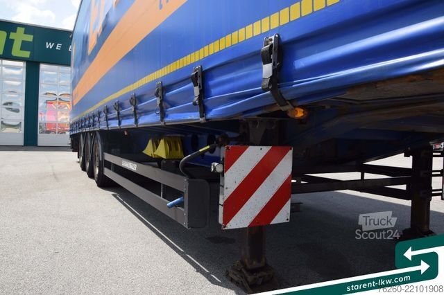Atvira puspriekabė su tentu SCHWARZMÜLLER Megatrailer Coil Verbreiterbar BPW Hubdach