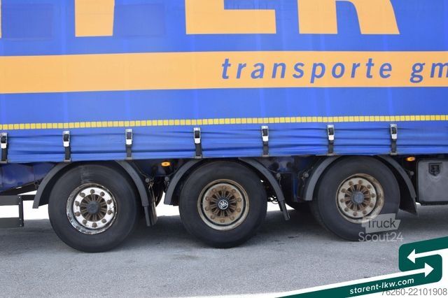 Atvira puspriekabė su tentu SCHWARZMÜLLER Megatrailer Coil Verbreiterbar BPW Hubdach