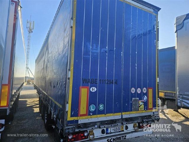 Odprta polprikolica s ponjavo Schmitz Cargobull Semitrailer Curtainsider Mega