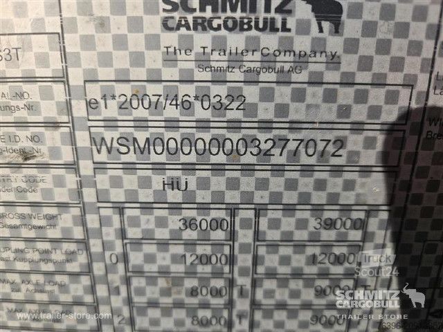 Odprta polprikolica s ponjavo Schmitz Cargobull Semitrailer Curtainsider Mega