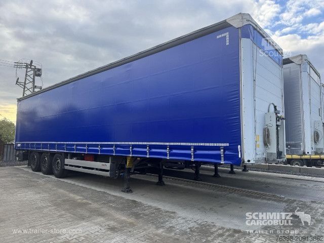 Odprta polprikolica s ponjavo Schmitz Cargobull Curtainsider Dropside