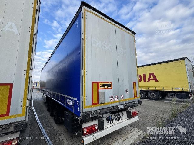 Odprta polprikolica s ponjavo Schmitz Cargobull Curtainsider Dropside