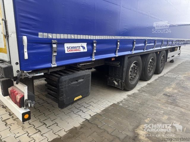 Odprta polprikolica s ponjavo Schmitz Cargobull Curtainsider Dropside
