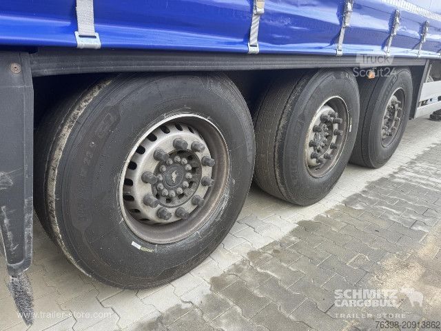 Odprta polprikolica s ponjavo Schmitz Cargobull Curtainsider Dropside