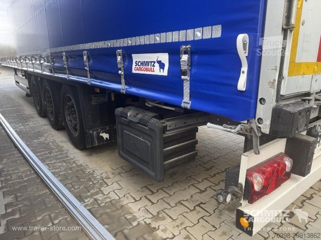 Odprta polprikolica s ponjavo Schmitz Cargobull Curtainsider Dropside