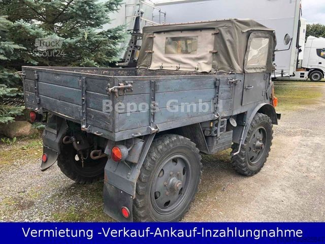 Pick-up varebil MERCEDES-BENZ Damlier-Benz U 25 -Unimog -Cabrio-H Kennzeichen