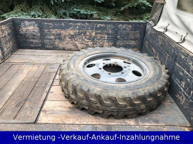 Pick-up varebil MERCEDES-BENZ Damlier-Benz U 25 -Unimog -Cabrio-H Kennzeichen
