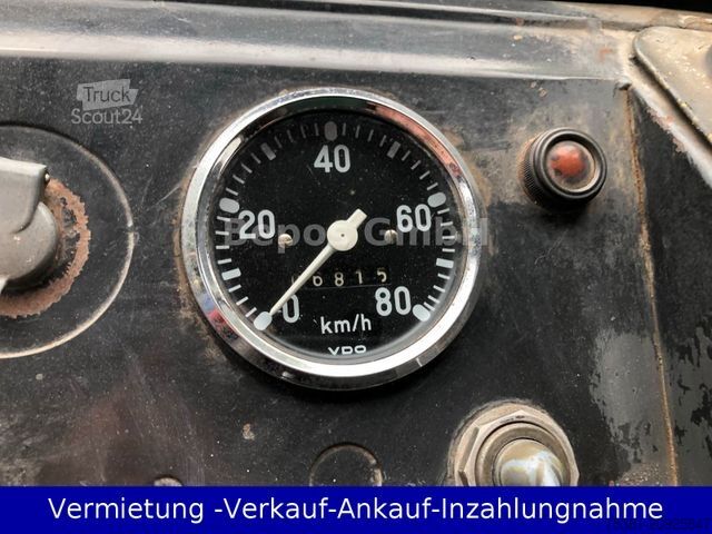 Pick-up varebil MERCEDES-BENZ Damlier-Benz U 25 -Unimog -Cabrio-H Kennzeichen